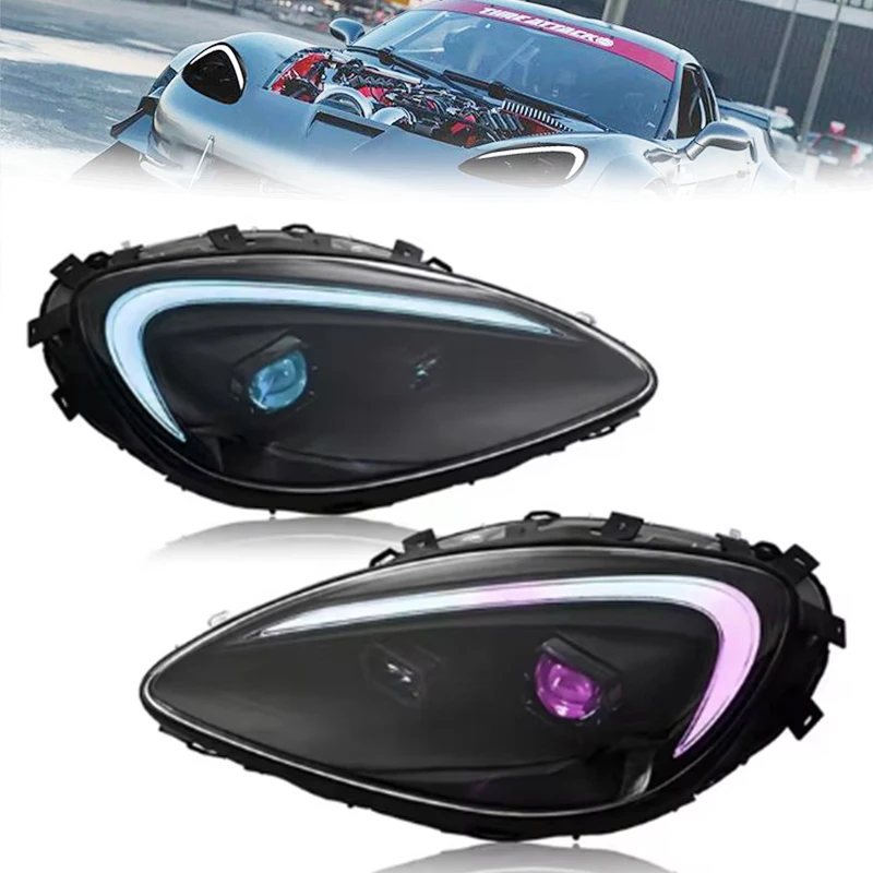 Headlights For 2005-2013 Chevy Corvette C6 LED HeadLamps Assembly Projector Car Accessories Start-up Animation
Headlights For 2005-2013 Chevy Corvette C6 LED HeadLamps Assembly Projector Car Accessories Start-up Animation