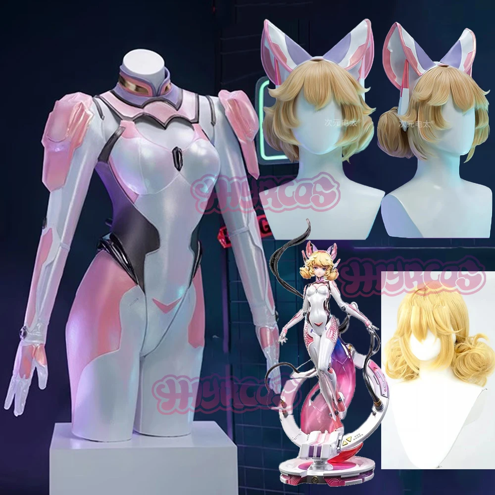 Игры DDVVAA 5v5 Arena Game Daji Косплей Mage Dakki Комбинезон Косплей Костюмы Хэллоуин Костюм Парик Наушники Головные Уборы 
Игры DDVVAA 5v5 Arena Game Daji Косплей Mage Dakki Комбинезон Косплей Костюмы Хэллоуин Костюм Парик Наушники Головные Уборы