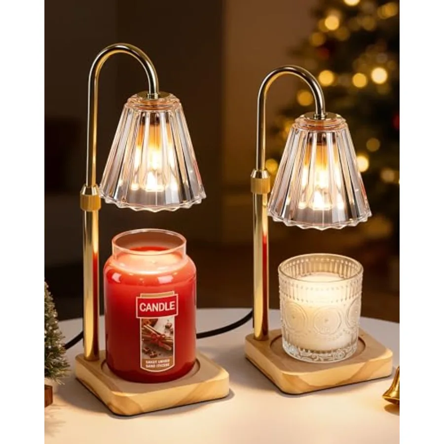 Candle Warmer Lamps 2 Pack, Electric Wax Warmer Lamp with Timer for Jar Candles, Aesthetic Home Decor, Housewarming Gifts for W
Candle Warmer Lamps 2 Pack, Electric Wax Warmer Lamp with Timer for Jar Candles, Aesthetic Home Decor, Housewarming Gifts for W