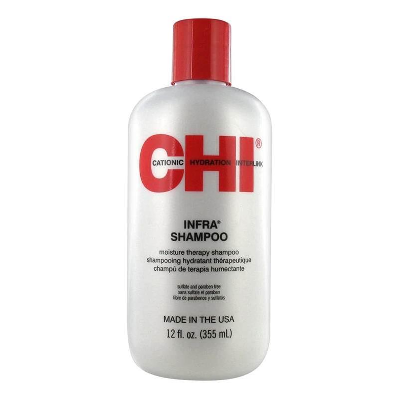CHI - Шампунь Infra Shampoo Moisture Therapy (355 мл)
CHI - Шампунь Infra Shampoo Moisture Therapy (355 мл)
