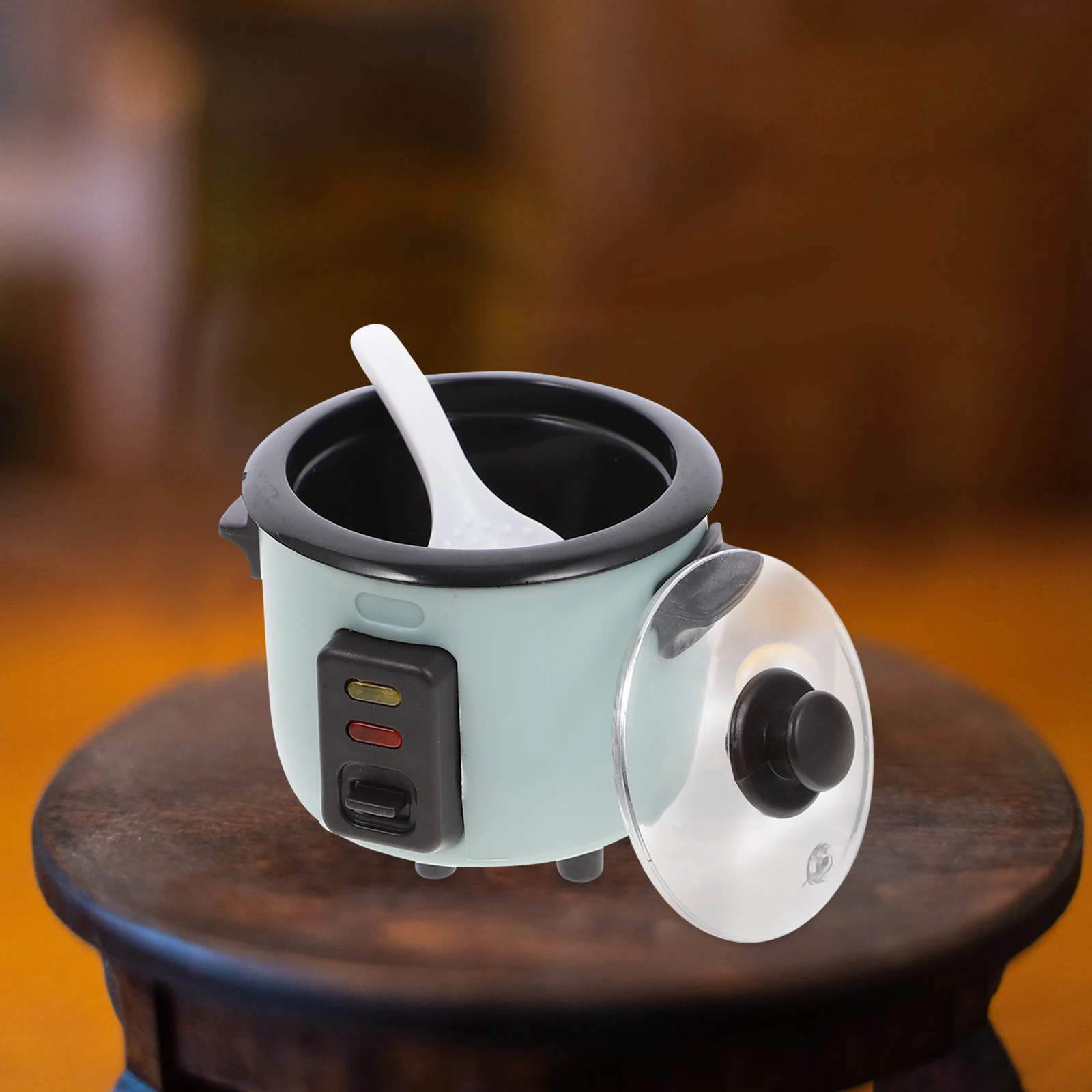 Dollhouse Mini Rice Cooker Realistic Mini Kitchen Rice Cooker Appliance Dollhouse Kitchen Miniature Food Pretend Play Toy Model
Dollhouse Mini Rice Cooker Realistic Mini Kitchen Rice Cooker Appliance Dollhouse Kitchen Miniature Food Pretend Play Toy Model