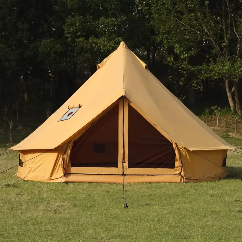 4M Outdoor Camping Large Glamping Yurt Tent Waterproof 4 Season Oxford 4-8 People One Bedroom Triple Layer
4M Outdoor Camping Large Glamping Yurt Tent Waterproof 4 Season Oxford 4-8 People One Bedroom Triple Layer
