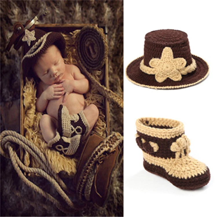 Вязаная крючком одежда ручной работы для новорожденных мальчиков, ковбойский костюм, дизайн 0-3 месяцев
Вязаная крючком одежда ручной работы для новорожденных мальчиков, ковбойский костюм, дизайн 0-3 месяцев