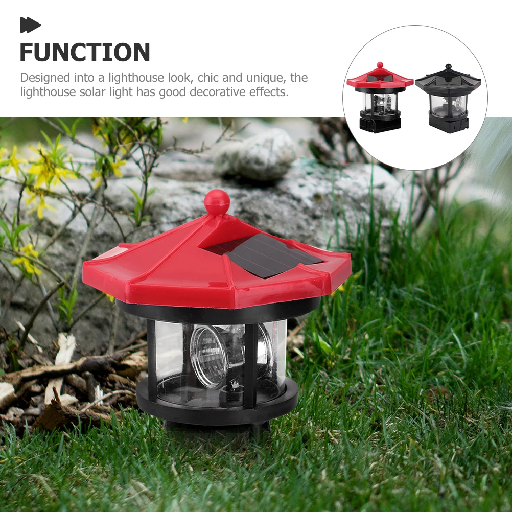 2Pcs Solar Lighthouse Led Rotating Lamp Waterproof Garden Light Ornament Outdoor Decor For Patio Yard
2Pcs Solar Lighthouse Led Rotating Lamp Waterproof Garden Light Ornament Outdoor Decor For Patio Yard