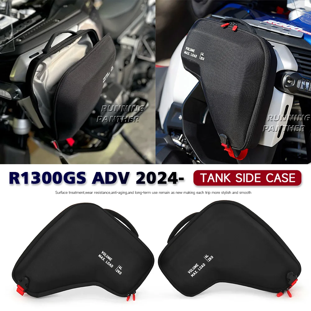 For R1300GS ADV 2024 2025 Motorcycle Tank Side Case Radiator Cowl Bag Fairing Tool Bag Waterproof R 1300 GS Adventure
For R1300GS ADV 2024 2025 Motorcycle Tank Side Case Radiator Cowl Bag Fairing Tool Bag Waterproof R 1300 GS Adventure
