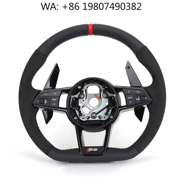 RS R8 Half Alcantara Leather Steering Wheel, Hot Selling Mod Parts Fits A3 A4 B6 RS6 C8 RS3 8V SQ8 SQ5 B8 B8.5 B9.5 Q3 S3 2015-2
RS R8 Half Alcantara Leather Steering Wheel, Hot Selling Mod Parts Fits A3 A4 B6 RS6 C8 RS3 8V SQ8 SQ5 B8 B8.5 B9.5 Q3 S3 2015-2