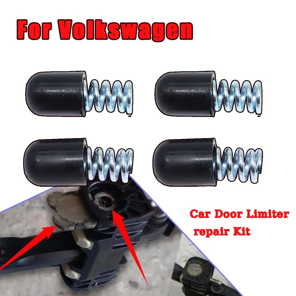 For 2 Door Car Door Check Strap Repair Kit Stopper Damping Spring Limiter For Volkswagen POLO 6R1 602 612 TIGUAN 5N1 5N2 AD1
For 2 Door Car Door Check Strap Repair Kit Stopper Damping Spring Limiter For Volkswagen POLO 6R1 602 612 TIGUAN 5N1 5N2 AD1