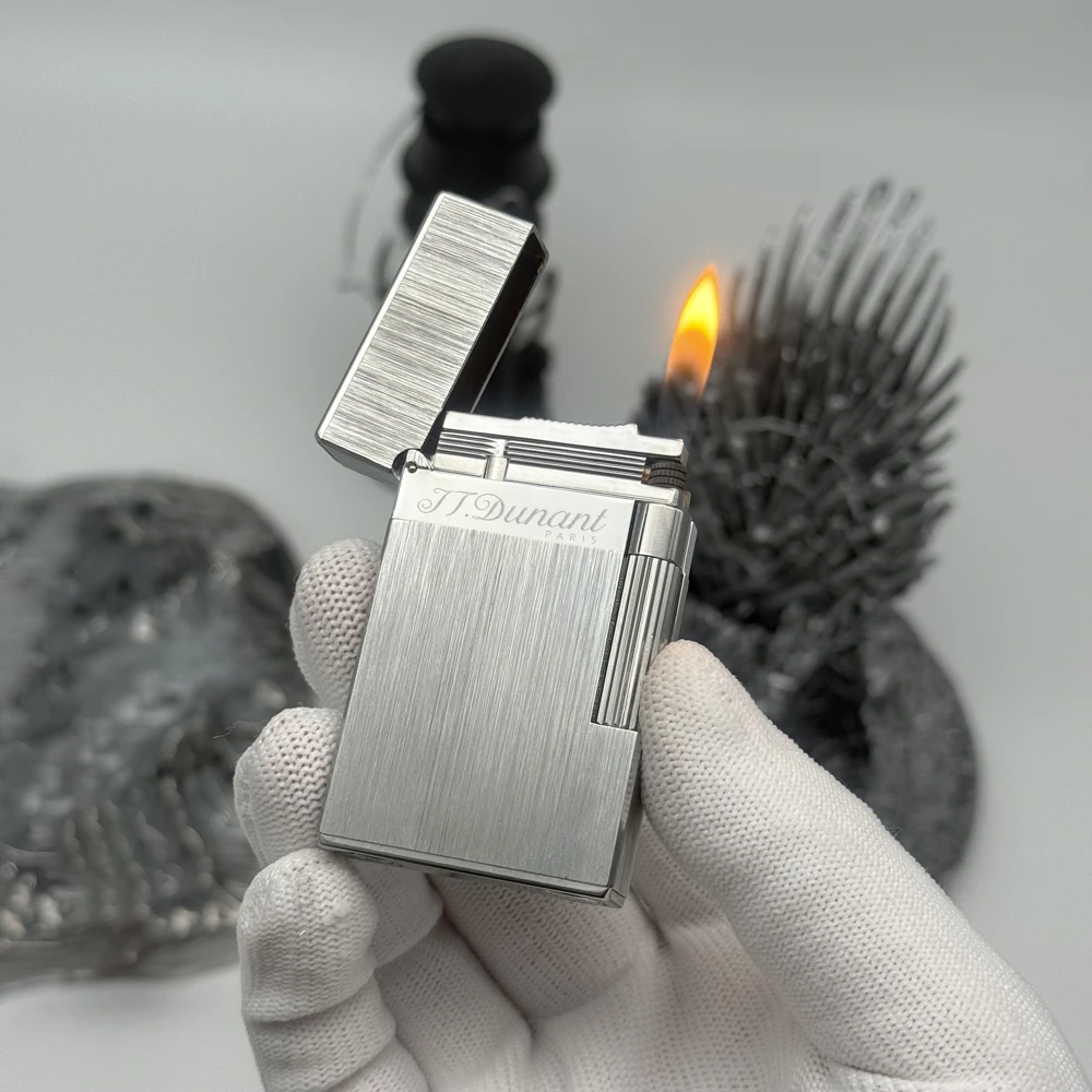 Lighter, Silver Soft Flame Dual Flame Butane Gas Refillable, Loud Crisp Sound, Limited Edition Commemorative, Gift for Men/Smoke
Lighter, Silver Soft Flame Dual Flame Butane Gas Refillable, Loud Crisp Sound, Limited Edition Commemorative, Gift for Men/Smoke