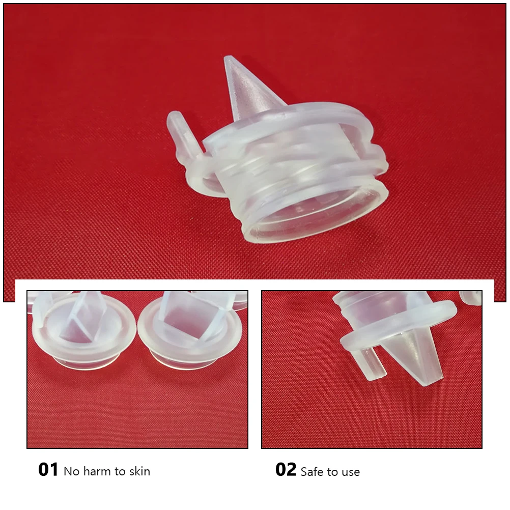 20pcs Breast Pump Accessories Silicone Anti Backflow Valves Duckbill Electric Manual Safe Non Toxic Durable Practical Use
20pcs Breast Pump Accessories Silicone Anti Backflow Valves Duckbill Electric Manual Safe Non Toxic Durable Practical Use
