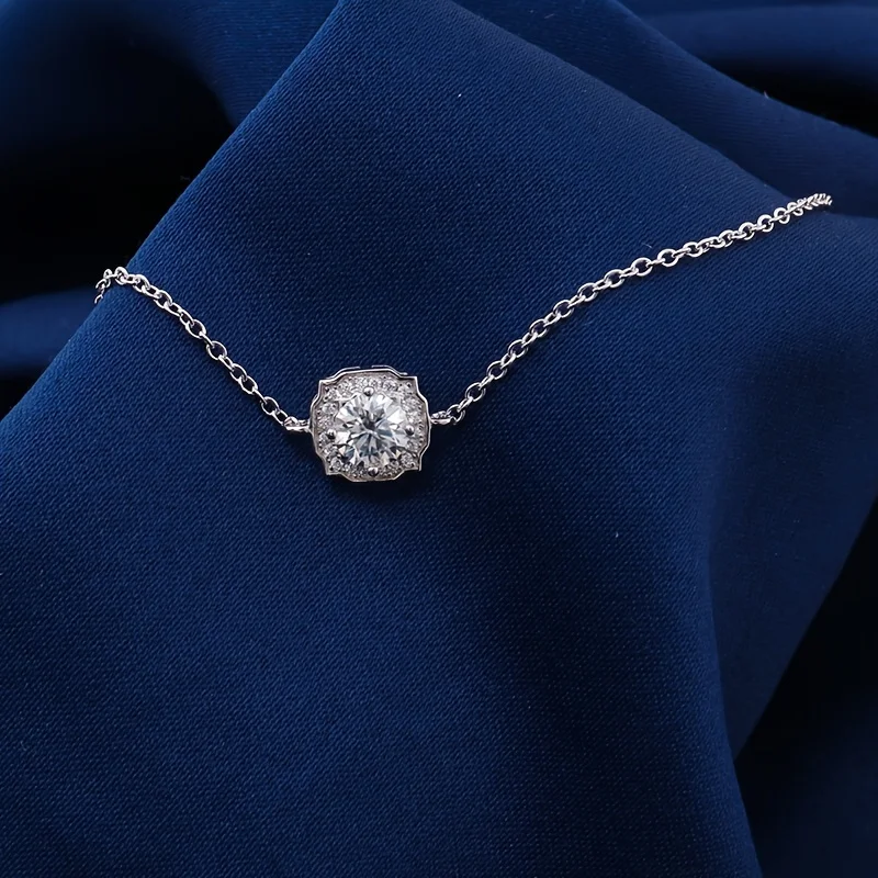 Moissanite Bracelet 925 Sterling Silver Link Bracelet For Women, Moissanite Jewelry For Girls Women Ideal Gift Anniversary Gift
Moissanite Bracelet 925 Sterling Silver Link Bracelet For Women, Moissanite Jewelry For Girls Women Ideal Gift Anniversary Gift