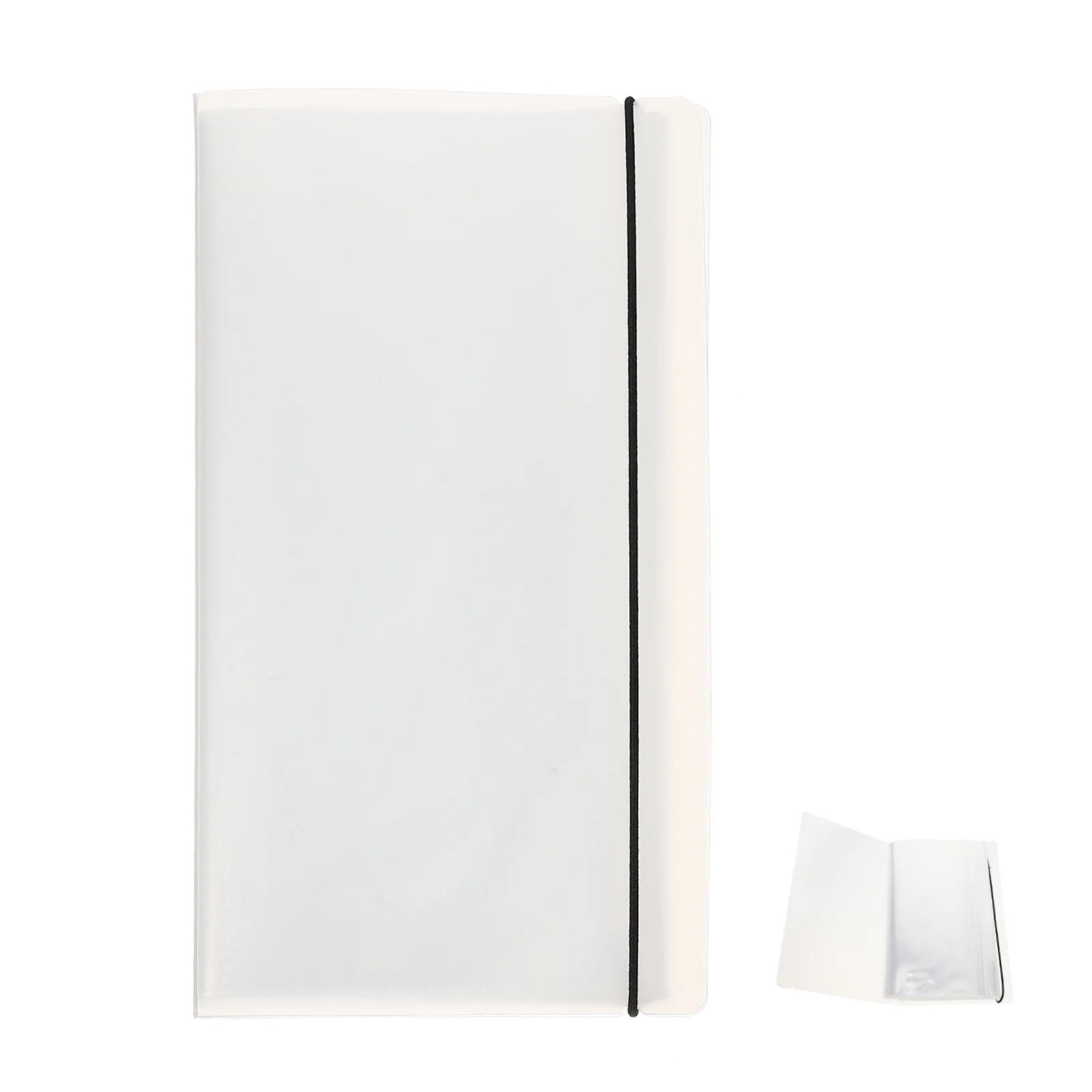 Multi-Purpose Tickets Collection Album Transparent Loose-Leaf Storage Organizer Book for Movie Plane Train Tickets
Multi-Purpose Tickets Collection Album Transparent Loose-Leaf Storage Organizer Book for Movie Plane Train Tickets