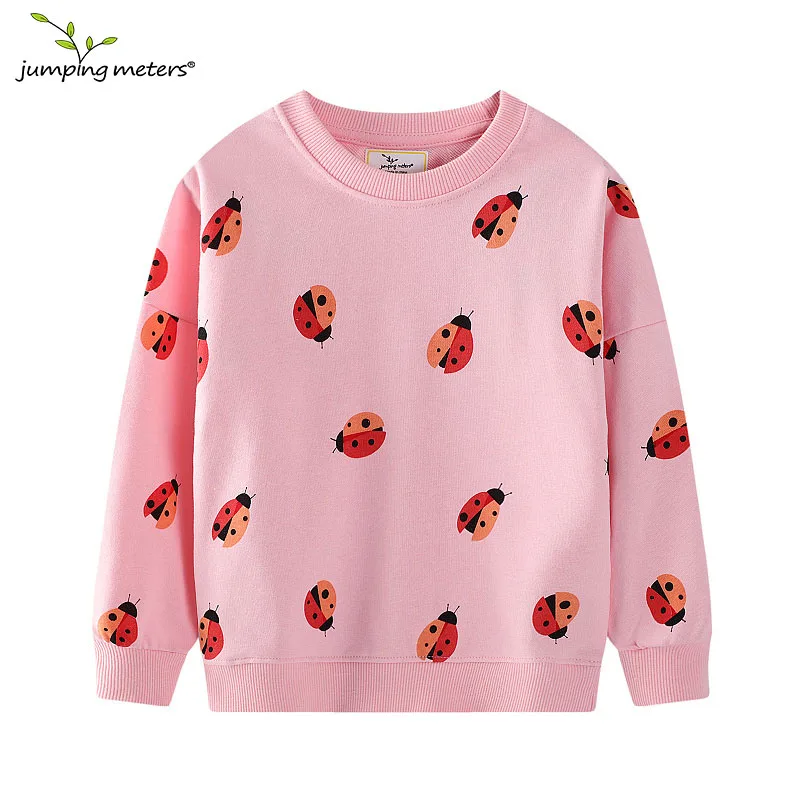 Jumping Meters 2-7T 100% Cotton Ladybug Kids Girls Sweatshirts Autumn Spring Long Sleeve Children's Clothing Toddler Shirts
Jumping Meters 2-7T 100% Cotton Ladybug Kids Girls Sweatshirts Autumn Spring Long Sleeve Children's Clothing Toddler Shirts