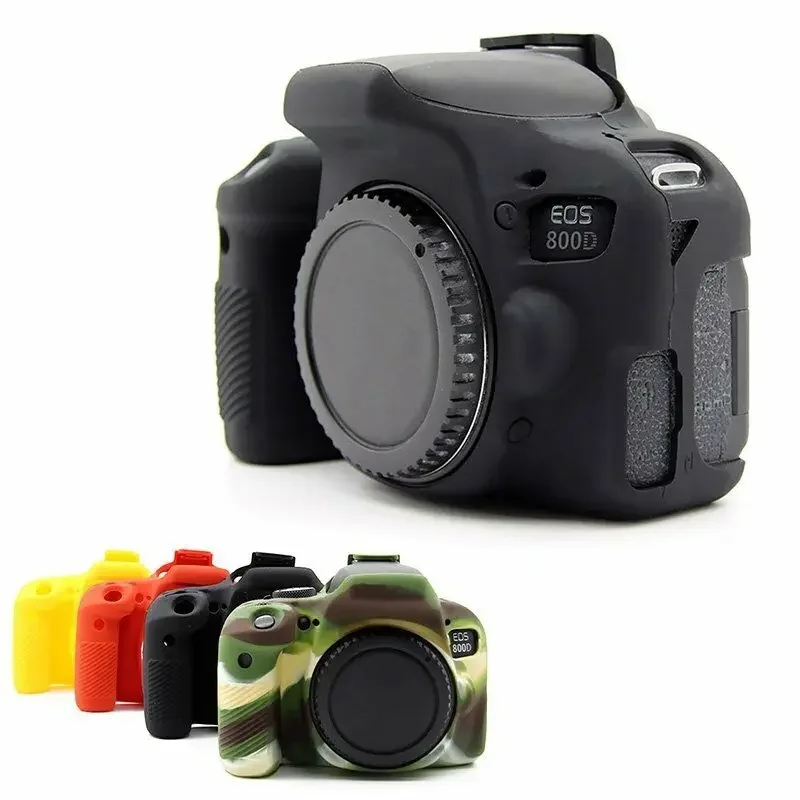 Soft Shockproof Camera Case Silicone Cover Bumper Armor Protector For Canon EOS 800D
Soft Shockproof Camera Case Silicone Cover Bumper Armor Protector For Canon EOS 800D