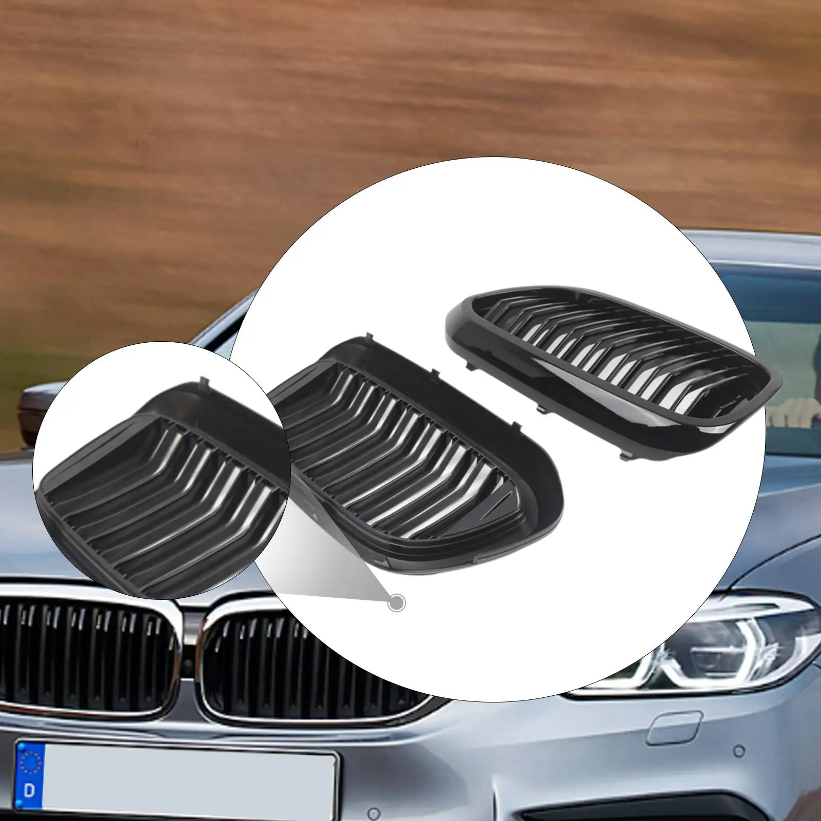 2 Pieces Front Hood Kidney Grilles 51137390864 Grill Covers Car Automotive Accessories 51137390863 51137390865 for G30
2 Pieces Front Hood Kidney Grilles 51137390864 Grill Covers Car Automotive Accessories 51137390863 51137390865 for G30