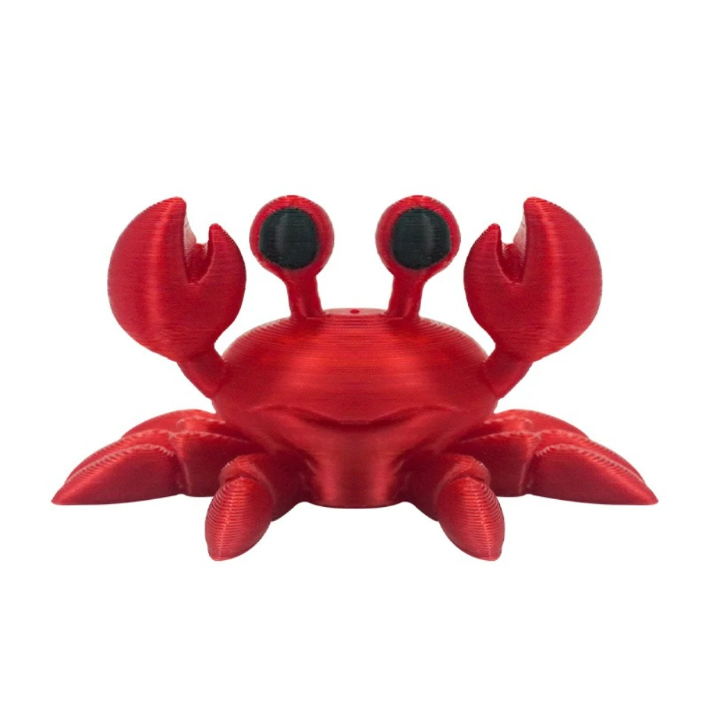 Plastic Small Crab Ornaments Decoration Cute Little Crab Toy with Movable Joints for Relieving Stress Living Room Decoration
Plastic Small Crab Ornaments Decoration Cute Little Crab Toy with Movable Joints for Relieving Stress Living Room Decoration