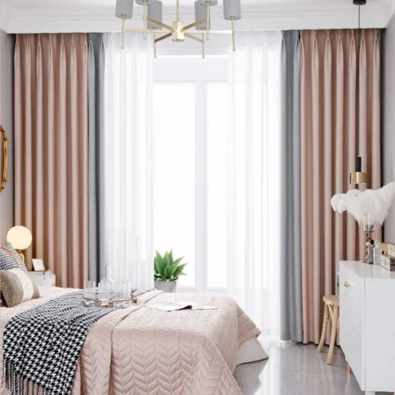 European Door Window Cotton Girl Solid Color New Curtains For Living Room Bedroom Nordic Simple High Shading
European Door Window Cotton Girl Solid Color New Curtains For Living Room Bedroom Nordic Simple High Shading