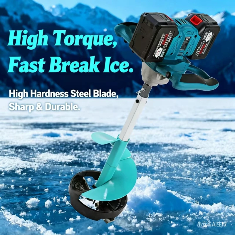 Электрический ледобур с лезвием из твердой стали 50/80 см, безнапорный, с позиционирующим сверлом, для зимней рыбалки
Электрический ледобур с лезвием из твердой стали 50/80 см, безнапорный, с позиционирующим сверлом, для зимней рыбалки