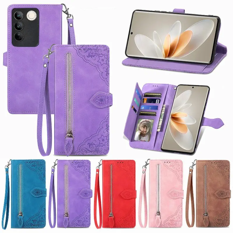 Vertical Zipper Wallet Case Flip Cover For VIVO X90 X80 X60 Pro V27 V25 V23 V21e V20 S16 S15 S12 S10 Leather Magnetic Phone Case
Vertical Zipper Wallet Case Flip Cover For VIVO X90 X80 X60 Pro V27 V25 V23 V21e V20 S16 S15 S12 S10 Leather Magnetic Phone Case