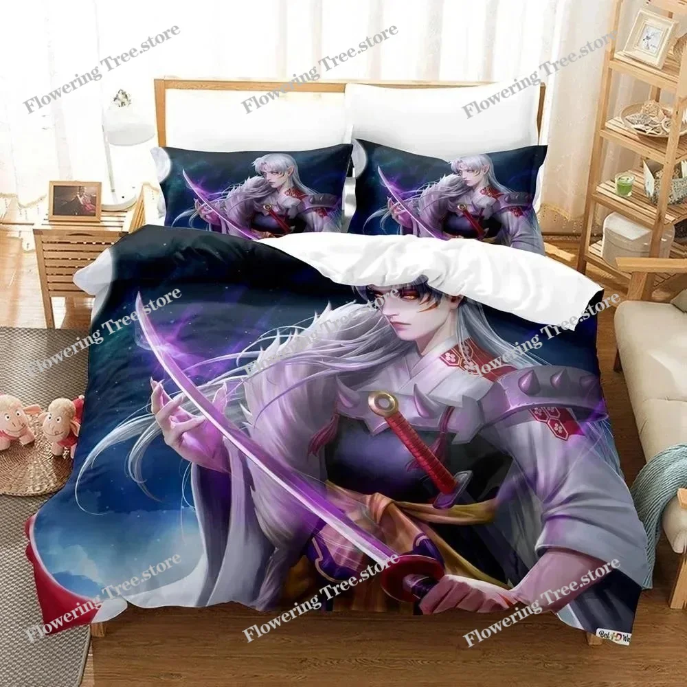 New Fashion Inuyasha Bedding Set Single Twin Full Queen King Size Bed Set Adult Kid Bedroom 3D Anime Bed Sheets and Pillowcases
New Fashion Inuyasha Bedding Set Single Twin Full Queen King Size Bed Set Adult Kid Bedroom 3D Anime Bed Sheets and Pillowcases