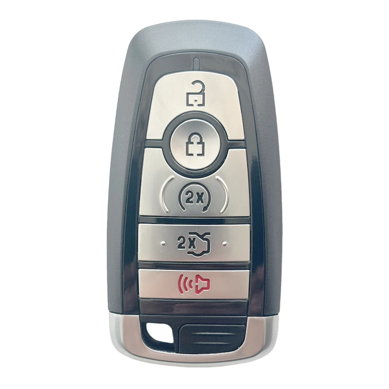 TX018065 For Ford Fusion Mondeo Smart Key Remote 5 Buttons With Trunk 902MHz 49 Chip M3N-A2C93142600 Part# HC3T-15K601-BA
TX018065 For Ford Fusion Mondeo Smart Key Remote 5 Buttons With Trunk 902MHz 49 Chip M3N-A2C93142600 Part# HC3T-15K601-BA