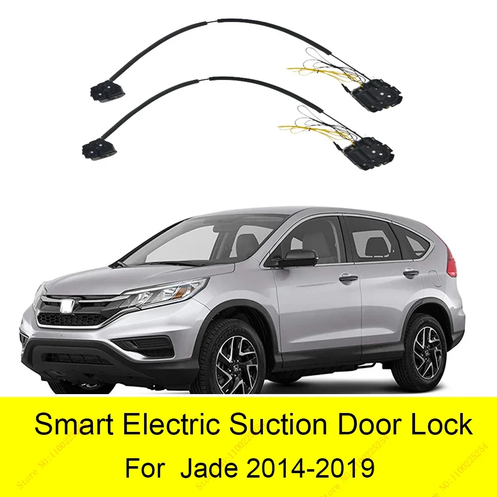 Умный автомобильный электрический всасывающий дверной замок для Honda Jade 2014-2019, автоматическое мягкое закрытие, супер бесшумная самовсасывающая дверь
Умный автомобильный электрический всасывающий дверной замок для Honda Jade 2014-2019, автоматическое мягкое закрытие, супер бесшумная самовсасывающая дверь