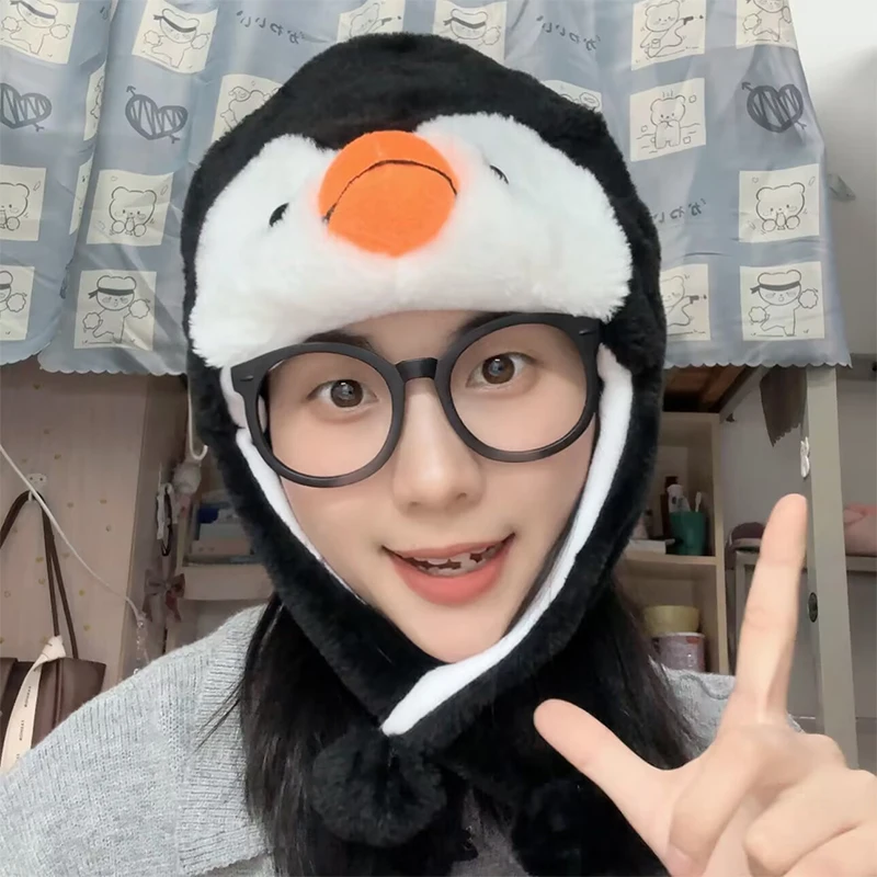 Забавная милая плюшевая шапка с рисунком котенка для девочек, милая ветрозащитная зимняя шапка с защитой ушей 
Забавная милая плюшевая шапка с рисунком котенка для девочек, милая ветрозащитная зимняя шапка с защитой ушей