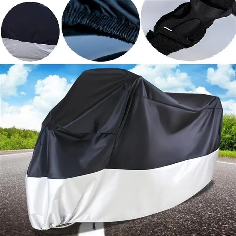 Motorcycle Cover M L XL XXL XXXL XXXXL Universal Outdoor Uv Protector Bike Rain Dustproof Scooter Covers Waterproof
Motorcycle Cover M L XL XXL XXXL XXXXL Universal Outdoor Uv Protector Bike Rain Dustproof Scooter Covers Waterproof