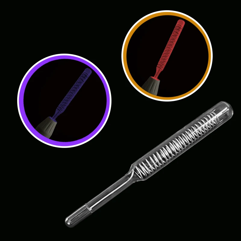 High Frequency Replacement Violet Red Electrodes Glass Tube for Facial Body Wand Skin Care Acne Spot Wrinkle Removal Beauty
High Frequency Replacement Violet Red Electrodes Glass Tube for Facial Body Wand Skin Care Acne Spot Wrinkle Removal Beauty