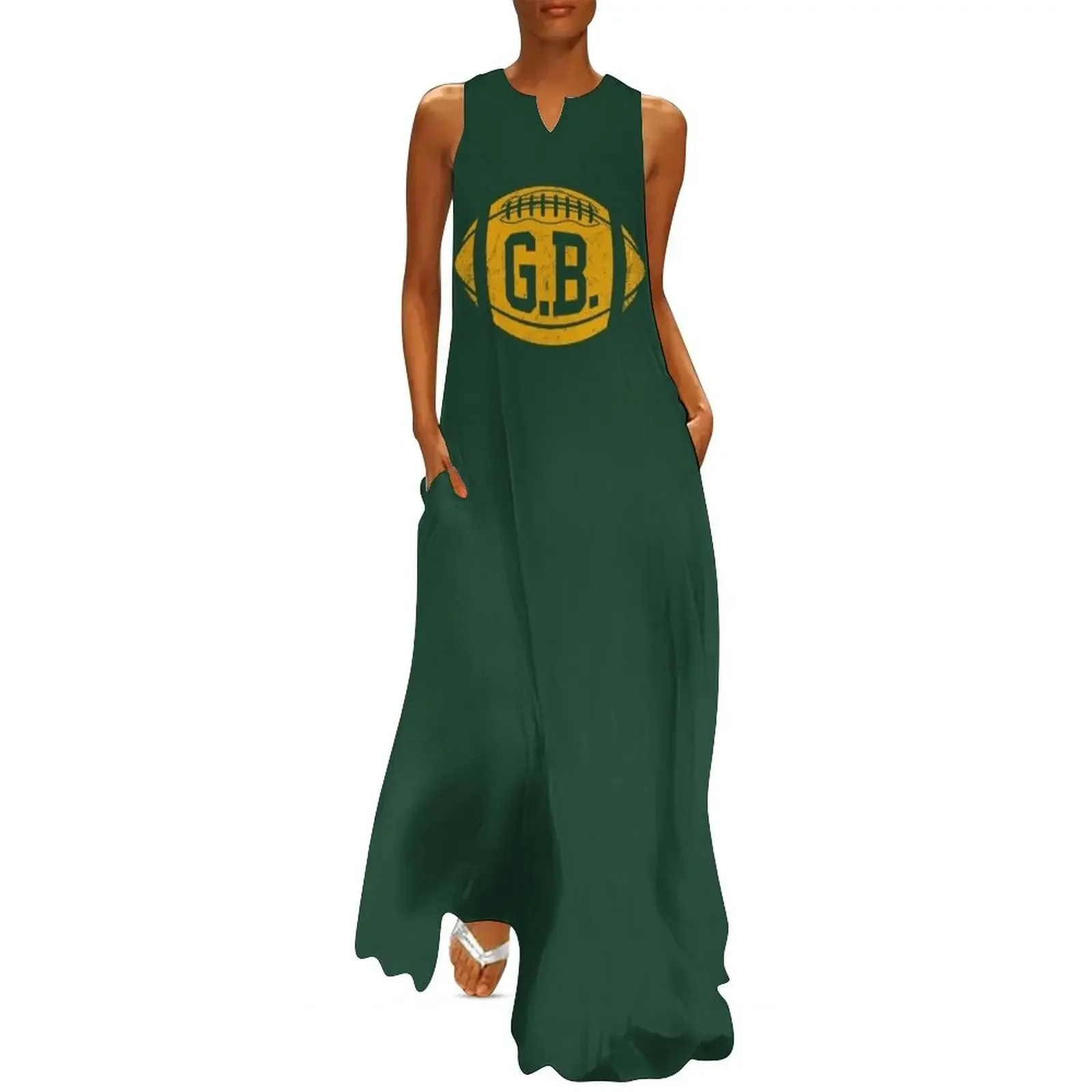 GB Retro Football - Green Long Dress sensual sexy dress for women dresses for womens wedding dresses for woman Dress
GB Retro Football - Green Long Dress sensual sexy dress for women dresses for womens wedding dresses for woman Dress