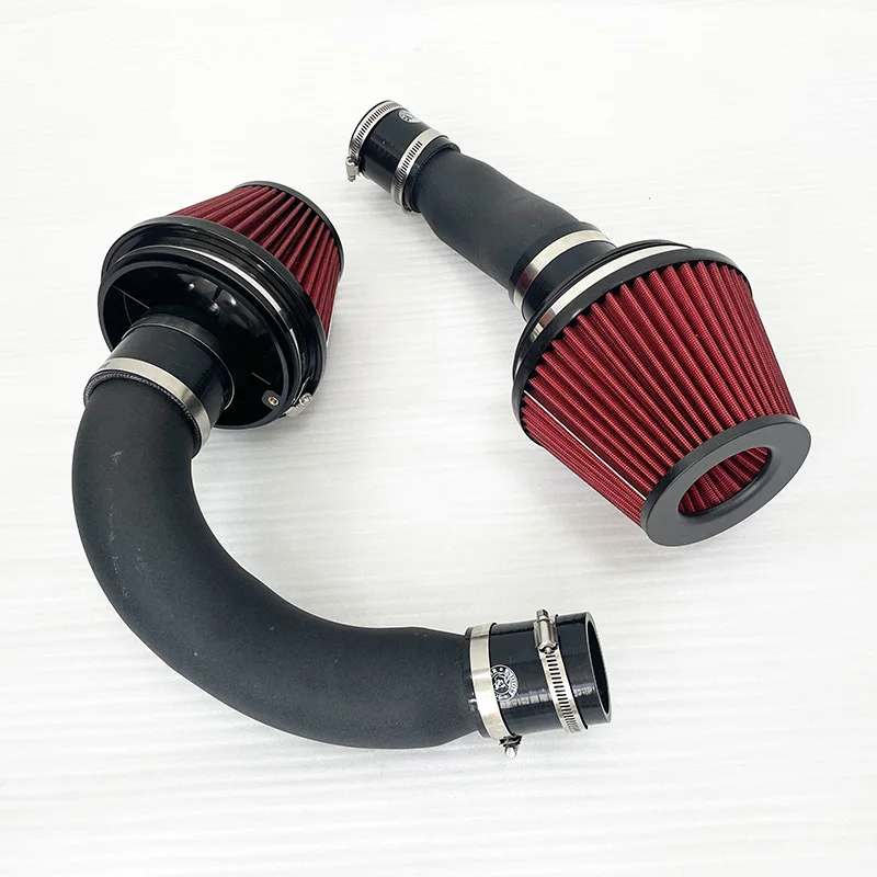 Dual 3" Cold Air Intake System Kit With 6" Stack for C7 S6 S7 RS7 4.0T
Dual 3" Cold Air Intake System Kit With 6" Stack for C7 S6 S7 RS7 4.0T