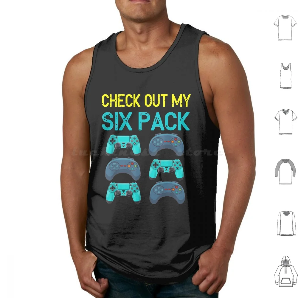 Check Out My Six Pack Funny Gamer Gift Tank Tops Vest Sleeveless Bakery Donut Day Check Out My Six Pack Six Pack Workout 6
Check Out My Six Pack Funny Gamer Gift Tank Tops Vest Sleeveless Bakery Donut Day Check Out My Six Pack Six Pack Workout 6