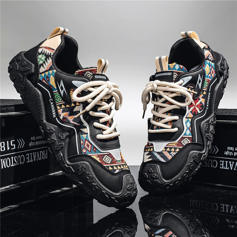 Spring and summer men's shoes with thick soles, versatile for commuting students, trendy shoes for all seasons, casual sports sh
Spring and summer men's shoes with thick soles, versatile for commuting students, trendy shoes for all seasons, casual sports sh