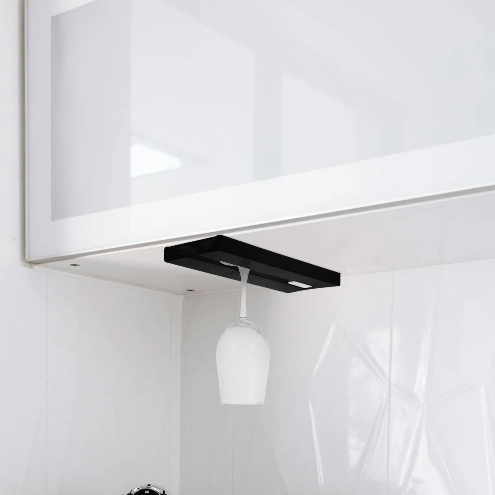 Under Cabinet Hanging Wine Glass Holder Rack for Bar Kitchen Restaurant Home Use ABS Cup Hanger Space Saving Easy Install
Under Cabinet Hanging Wine Glass Holder Rack for Bar Kitchen Restaurant Home Use ABS Cup Hanger Space Saving Easy Install