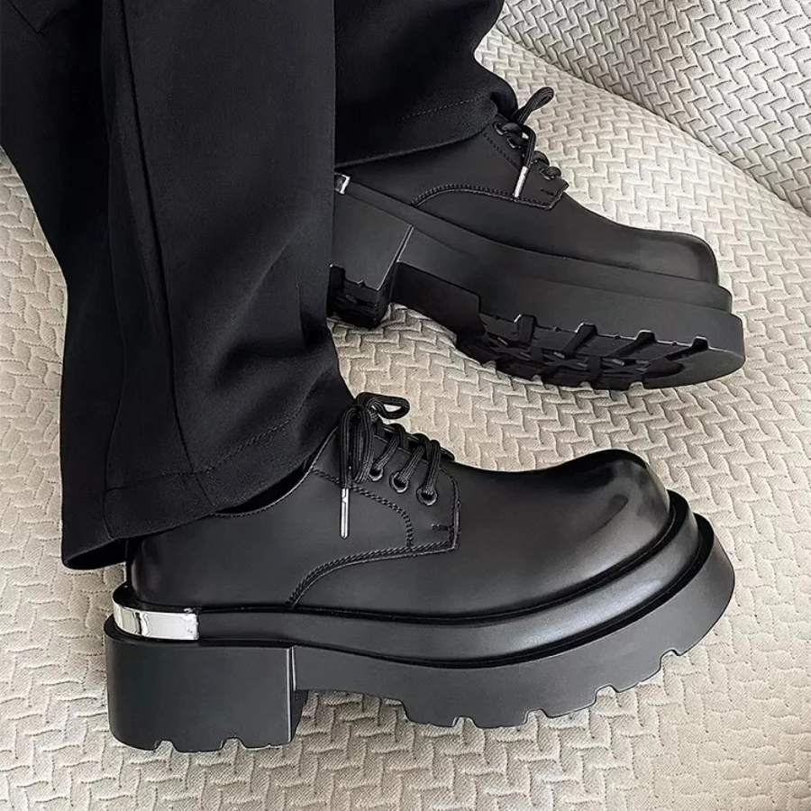 Original niche polished formal leather shoes 2025 new high-end feel thick sole with 7CM height increase big head casual shoes
Original niche polished formal leather shoes 2025 new high-end feel thick sole with 7CM height increase big head casual shoes