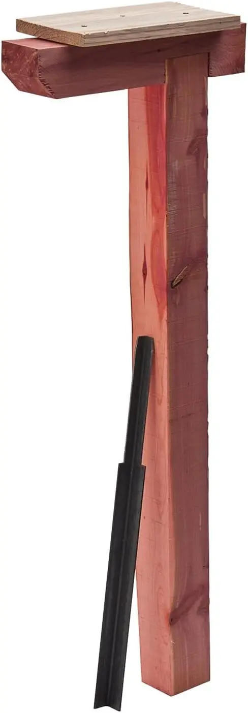 Aromatic Cedar Mailbox Post, No Dig, 120 lbs Support, Rustic Look
Aromatic Cedar Mailbox Post, No Dig, 120 lbs Support, Rustic Look