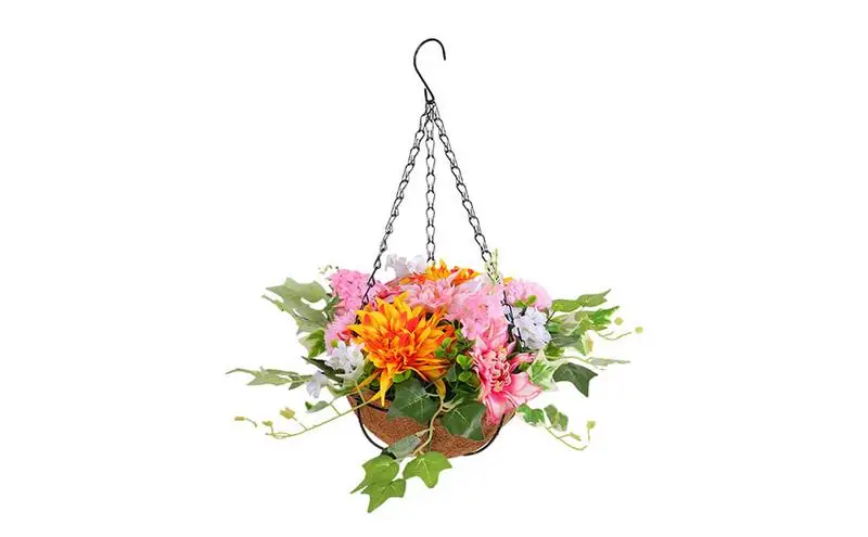 Colorful Hangable Flower Baskets with Artificial Blooms, Spring Party Supplies for Decorative and Waterproof Wall or Doors
Colorful Hangable Flower Baskets with Artificial Blooms, Spring Party Supplies for Decorative and Waterproof Wall or Doors