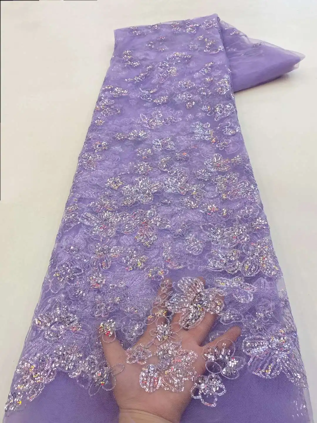 African Lace Fabric 2024 High Quality French Lace Sequins Embroidery Beads Tulle Lace Fabric For Party Dress Xz
African Lace Fabric 2024 High Quality French Lace Sequins Embroidery Beads Tulle Lace Fabric For Party Dress Xz