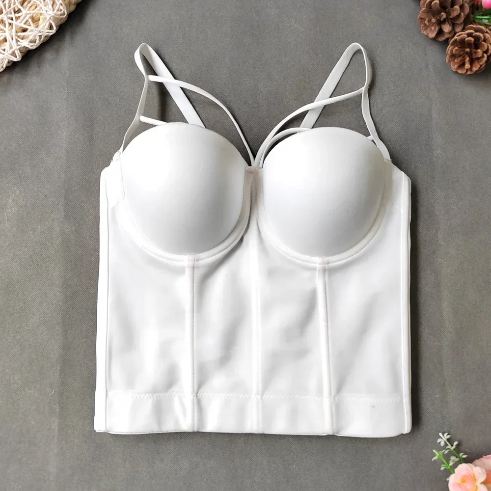 Sexy Corset Top Fishbone Bra Solid Color Bustier Underbust Corset Lingerie for Women Y-strap Push Up Bra Plus Size Goth
Sexy Corset Top Fishbone Bra Solid Color Bustier Underbust Corset Lingerie for Women Y-strap Push Up Bra Plus Size Goth