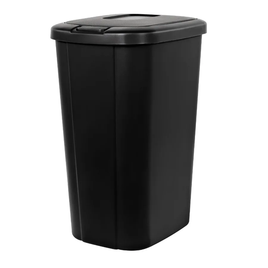Kitchen Trash Can, 13.3 Gallon Plastic Touch Top Garbage Bin with Push Button Lid, Black for home and office use, durable plast
Kitchen Trash Can, 13.3 Gallon Plastic Touch Top Garbage Bin with Push Button Lid, Black for home and office use, durable plast