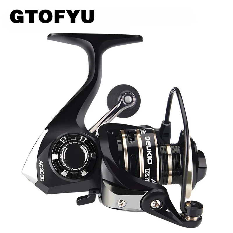 GTOFYU Brand TREANT III Series 5.2:1Fishing Reel 1000-7000 MAX Drag 20kg Spinning Reel for Fishing Bearing System All Metal
GTOFYU Brand TREANT III Series 5.2:1Fishing Reel 1000-7000 MAX Drag 20kg Spinning Reel for Fishing Bearing System All Metal
