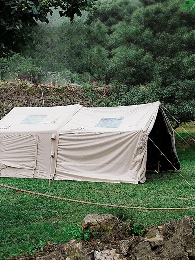 Kudi coody8 ㎡ inflatable tent spring and summer outdoor camping overnight windproof, rainproof and warm beach tent hut
Kudi coody8 ㎡ inflatable tent spring and summer outdoor camping overnight windproof, rainproof and warm beach tent hut