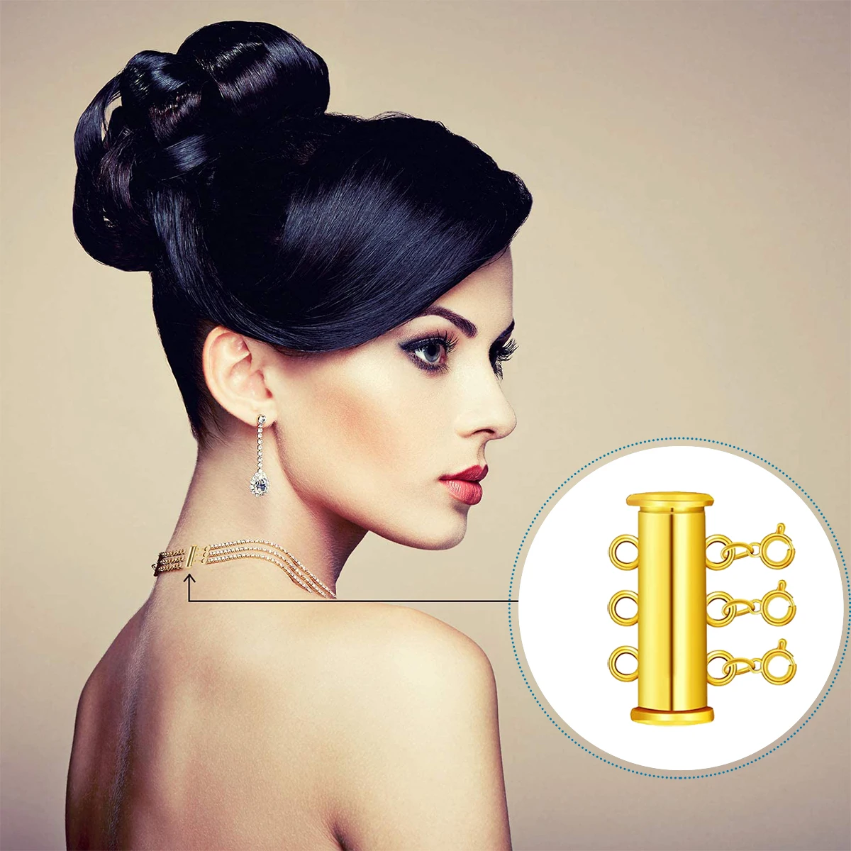 8 Pcs Pearl Buckle Necklace Clasp Jewelry Connectors Pearls Multi Strand Necklaces Necklet Layering
8 Pcs Pearl Buckle Necklace Clasp Jewelry Connectors Pearls Multi Strand Necklaces Necklet Layering