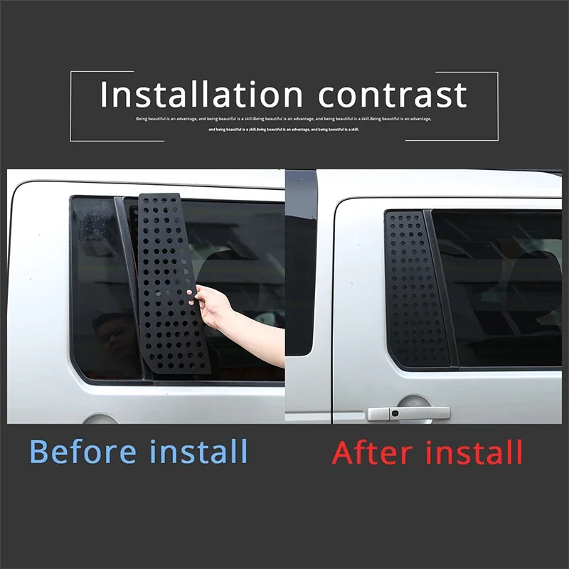 For Land Rover Discovery 3 LR3 2004-2009 Land Rover Discovery 4 LR4 2010-2016 car rear window honeycomb panel accessories
For Land Rover Discovery 3 LR3 2004-2009 Land Rover Discovery 4 LR4 2010-2016 car rear window honeycomb panel accessories