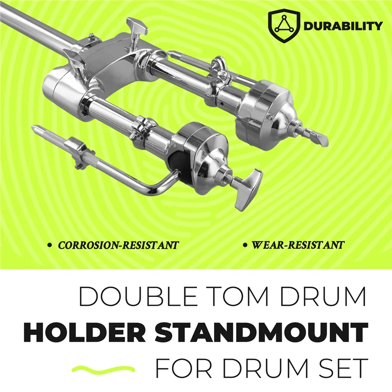 YHOLI-Percussion Drum Mount Stand Double Drum Holder Bracket For Drummer Drum Spare Parts Accessory
YHOLI-Percussion Drum Mount Stand Double Drum Holder Bracket For Drummer Drum Spare Parts Accessory