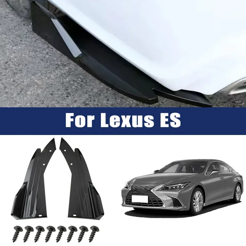 2pcs Car Rear Bumper Spoiler Lip Carbon Fiber Wing Trim Anti-crash Diffuser Side Skirt Wrap Angle Splitter For Lexus ES
2pcs Car Rear Bumper Spoiler Lip Carbon Fiber Wing Trim Anti-crash Diffuser Side Skirt Wrap Angle Splitter For Lexus ES