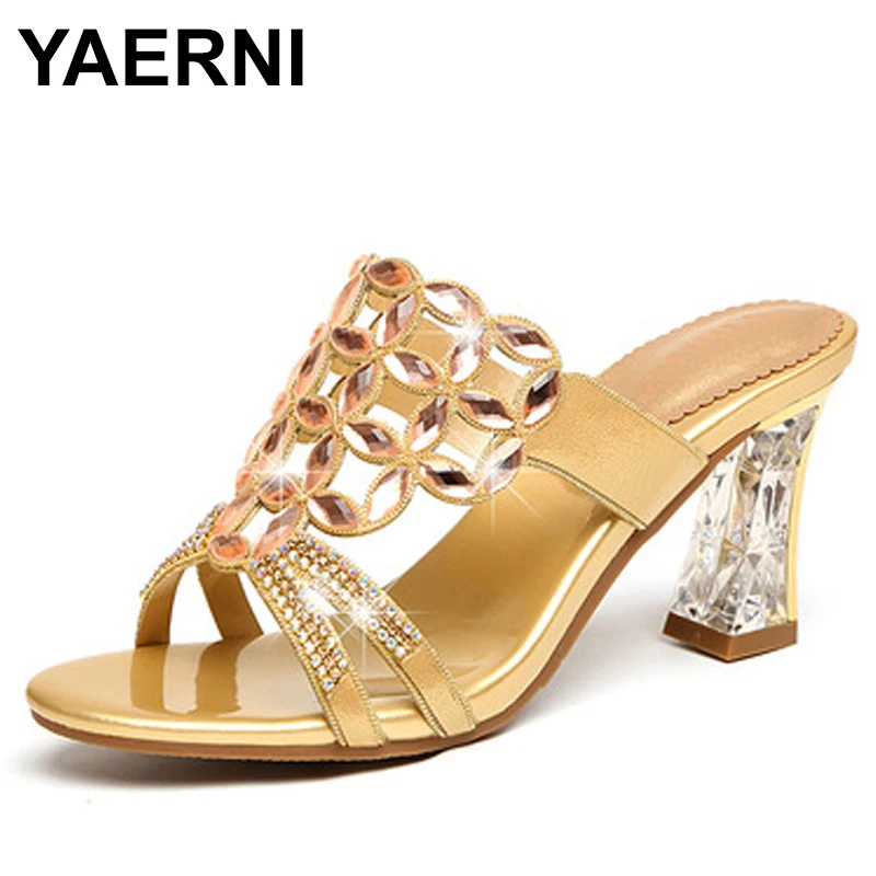 Sweet Bohemian Rhinestone Non-slip Sandals for Women Summer Fashion Thick Heel Slip On Flip Flops Beach Slippers
Sweet Bohemian Rhinestone Non-slip Sandals for Women Summer Fashion Thick Heel Slip On Flip Flops Beach Slippers