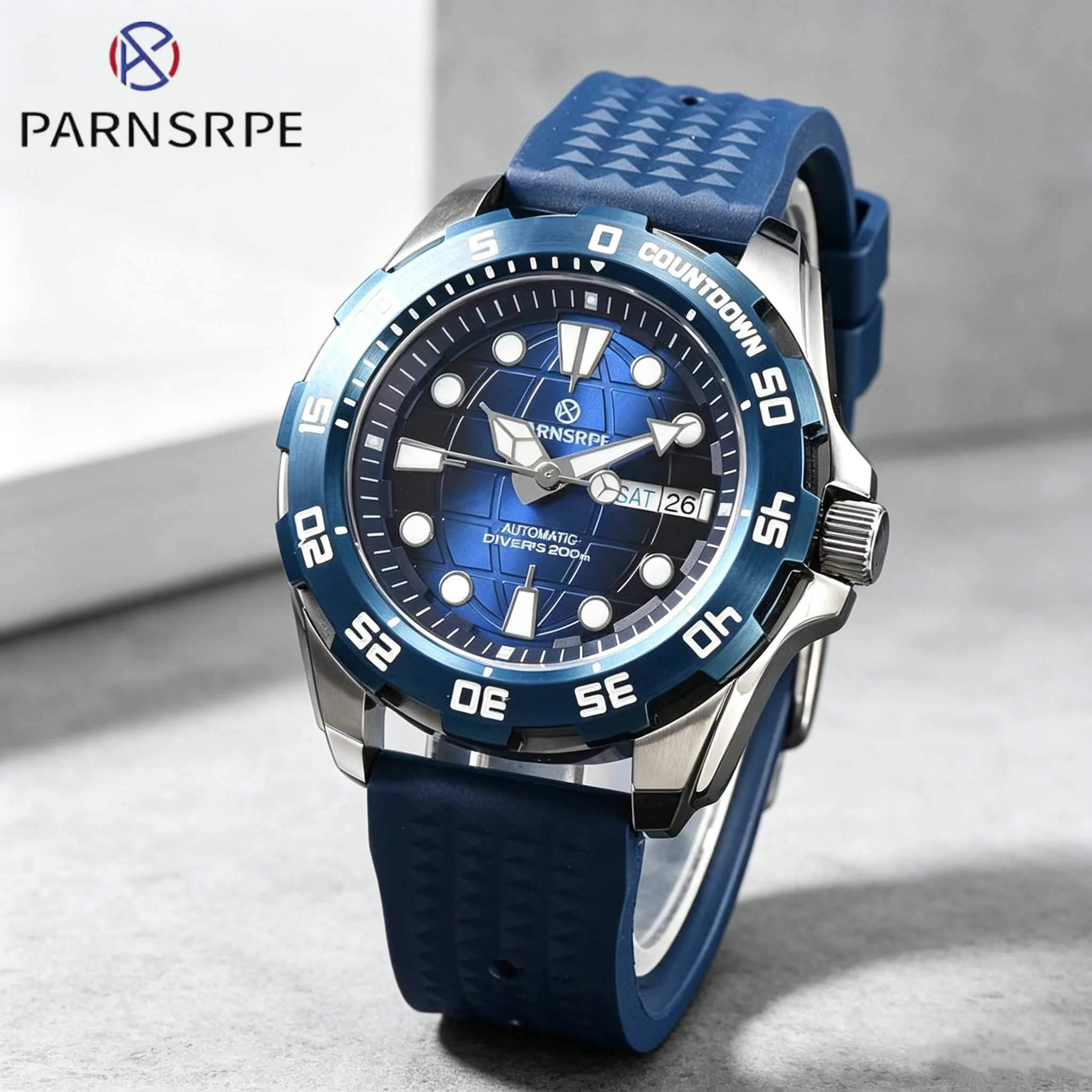 New Model 44mm Mechanical Watch with Sapphire Crystal, Japanese NH36 Movement, Waterproof, Long-Lasting Night Light Function
New Model 44mm Mechanical Watch with Sapphire Crystal, Japanese NH36 Movement, Waterproof, Long-Lasting Night Light Function