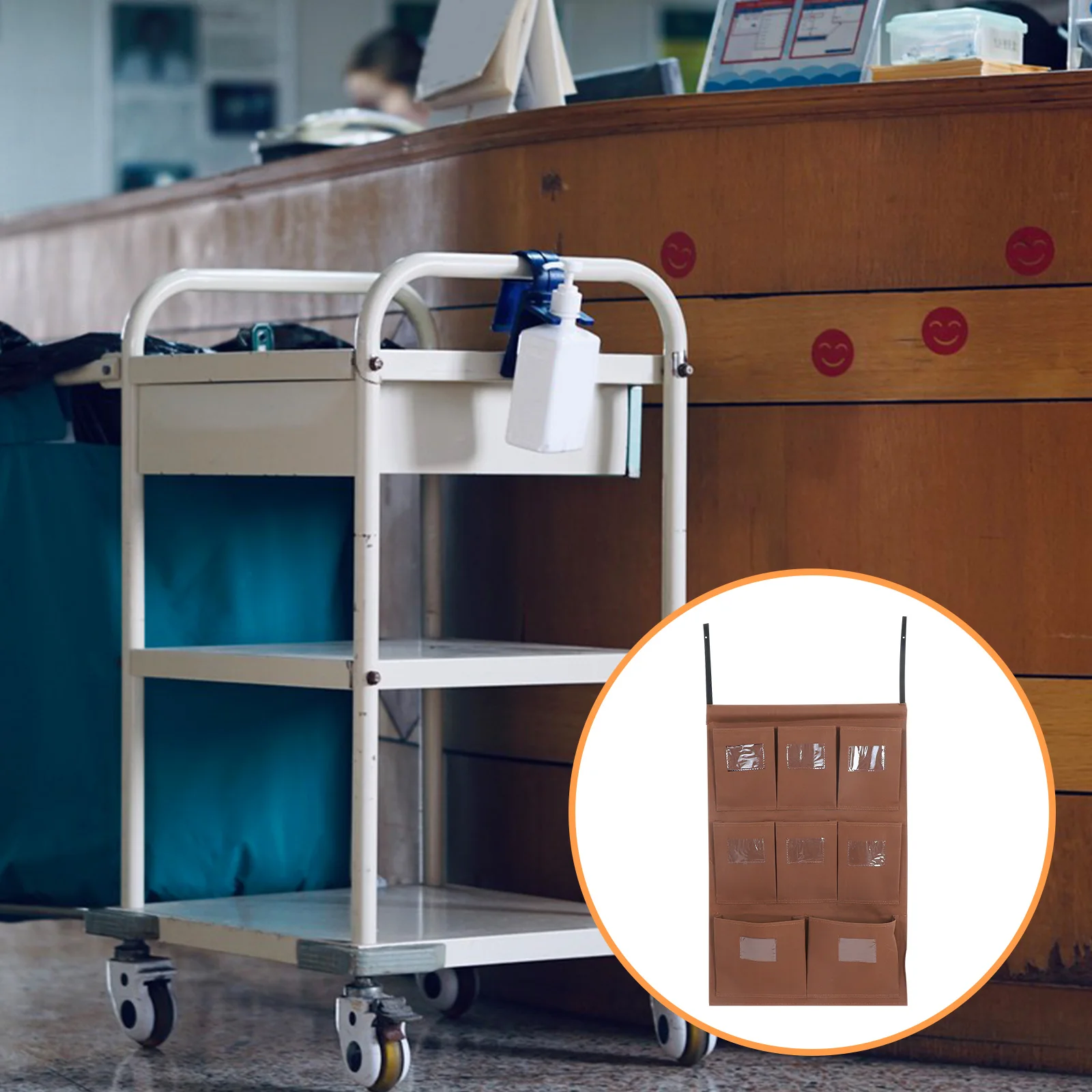 Linen Storage Bag Cleaning Supply ganizer Oxford Cloth Large Capacity Housekeeping Cart Bag Trolley Storage Solution Versatile
Linen Storage Bag Cleaning Supply ganizer Oxford Cloth Large Capacity Housekeeping Cart Bag Trolley Storage Solution Versatile
