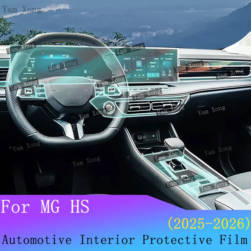 For 2025 MG HS 2026 interior Film suit Center Console Navigation screen Transparent Anti-scratch Gear Panel PPF Protection Film
For 2025 MG HS 2026 interior Film suit Center Console Navigation screen Transparent Anti-scratch Gear Panel PPF Protection Film