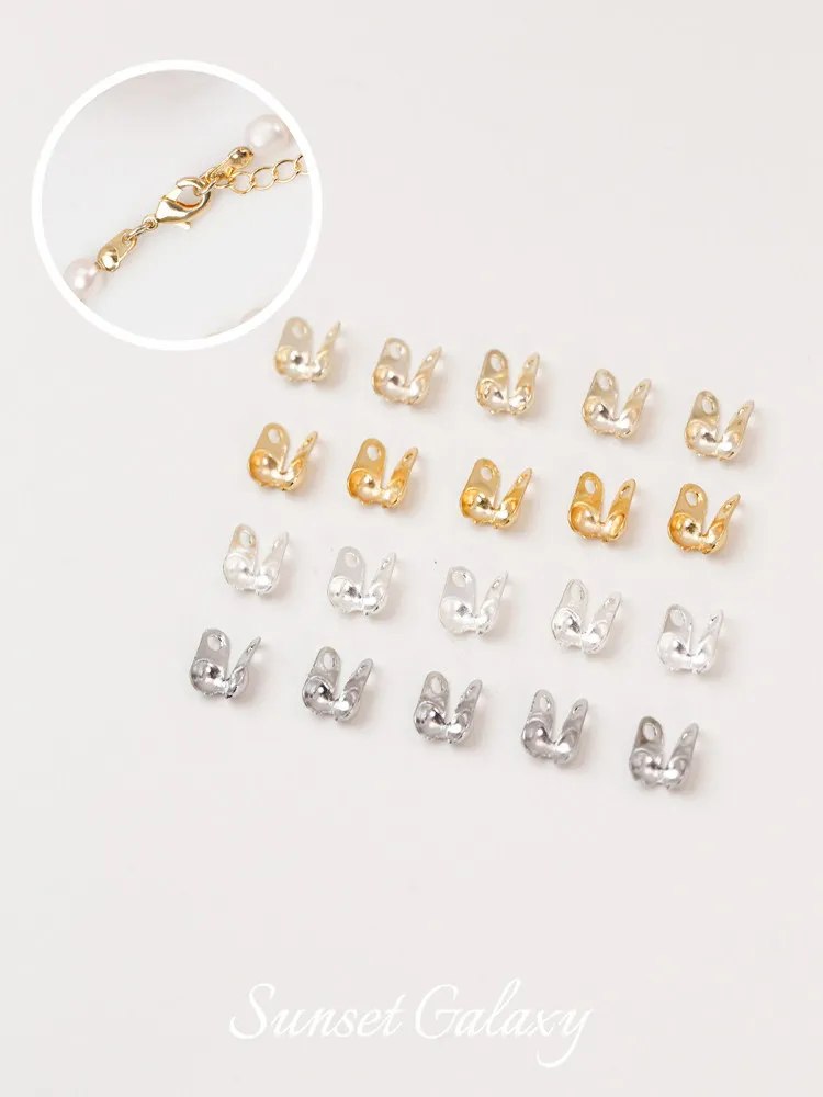 18K Gold-plated Side Bag Buckle Tail Buckle Accessories DIY Bracelet Necklace Jewelry Handmade String Bead Material
18K Gold-plated Side Bag Buckle Tail Buckle Accessories DIY Bracelet Necklace Jewelry Handmade String Bead Material